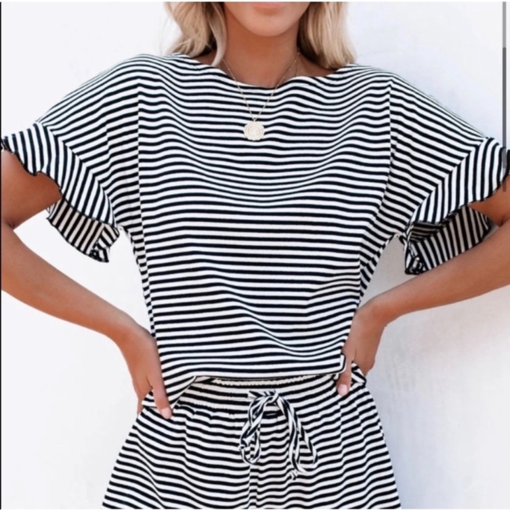 Vici striped set - Picture 2 of 8